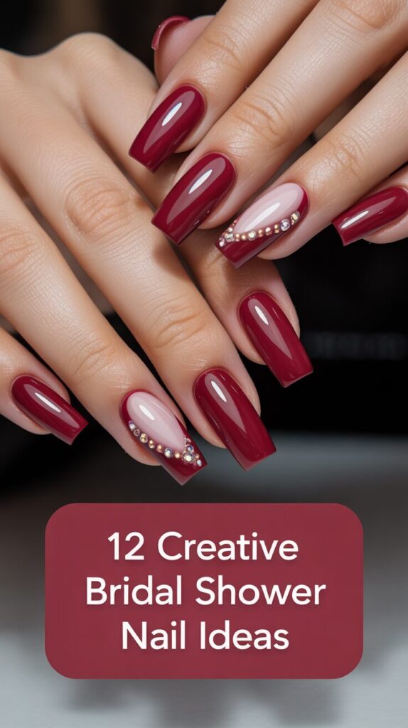 Bridal Shower Nails