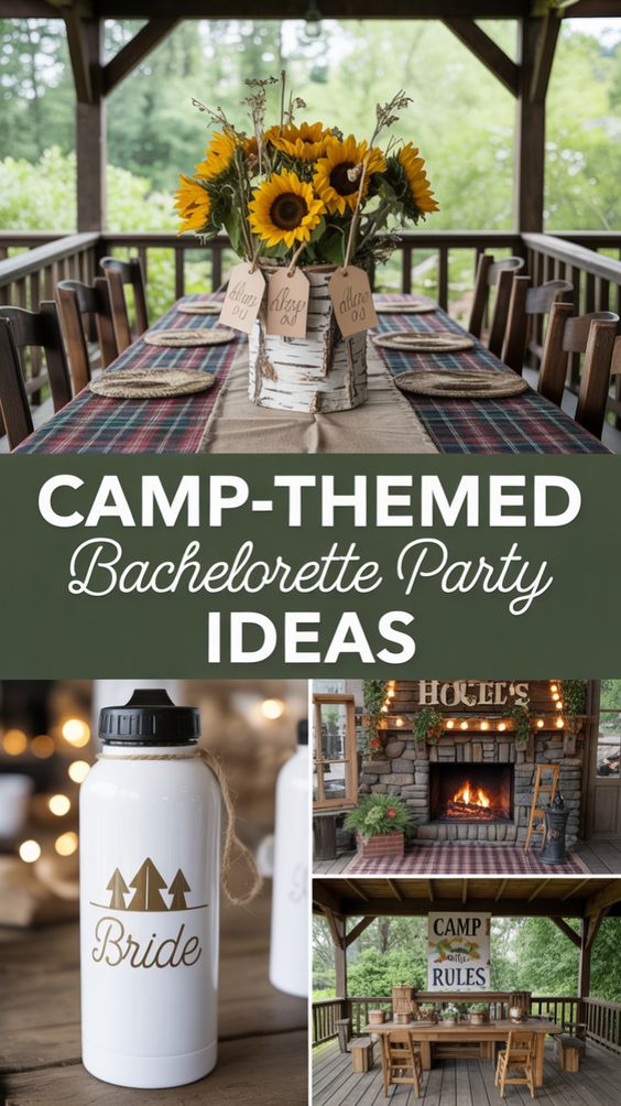 camp bachelorette party